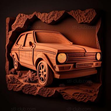 3D мадэль Opel Ascona (STL)